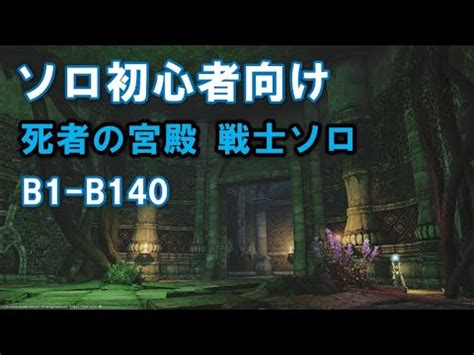 【ソロ初心者向け】死者の宮殿 戦士ソロ 攻略マニュ .